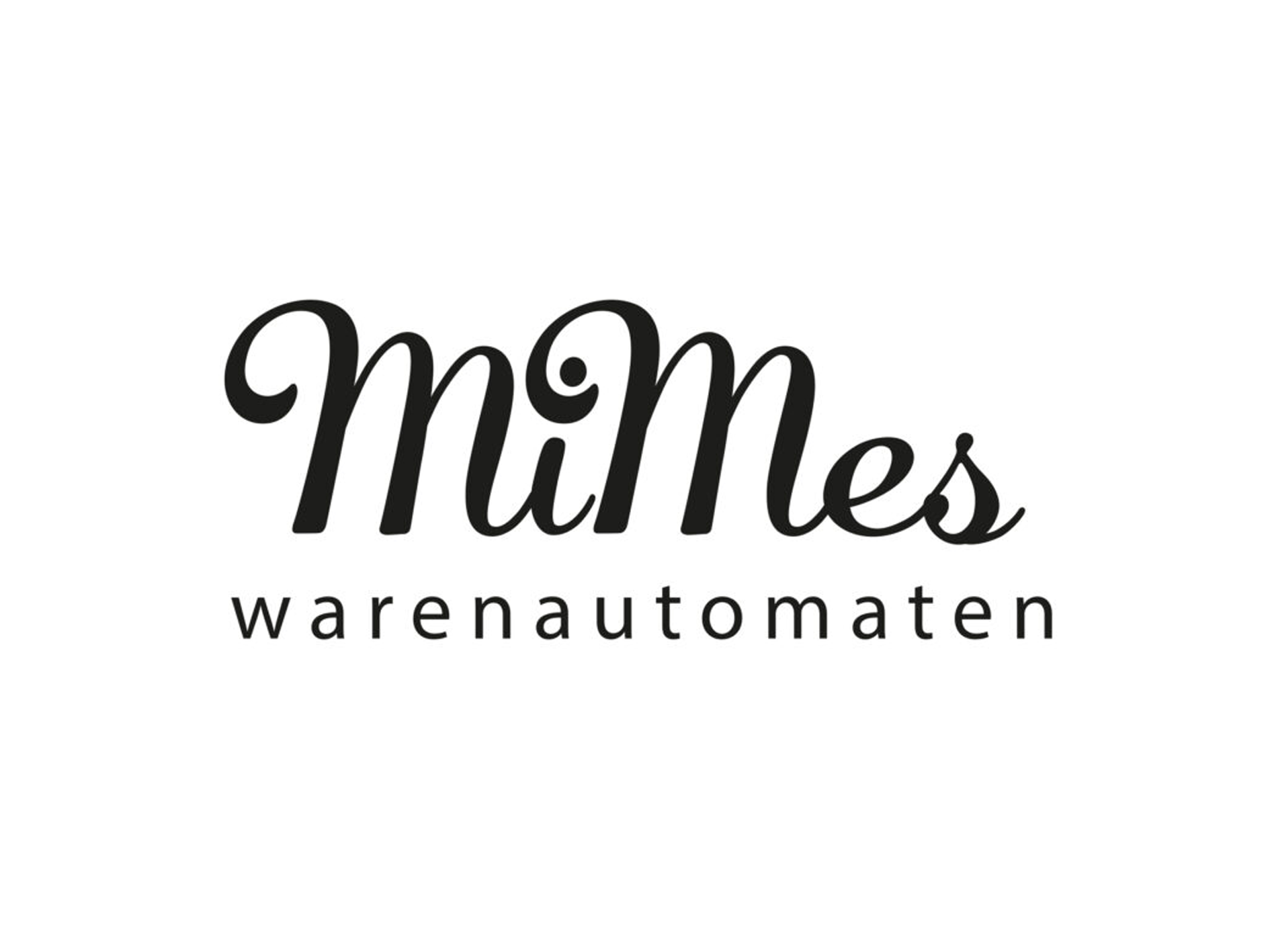 Schriftzug MiMes Warenautomaten